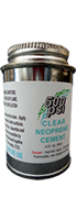 Neoprene adhesive for patching wetsuits and dive gear