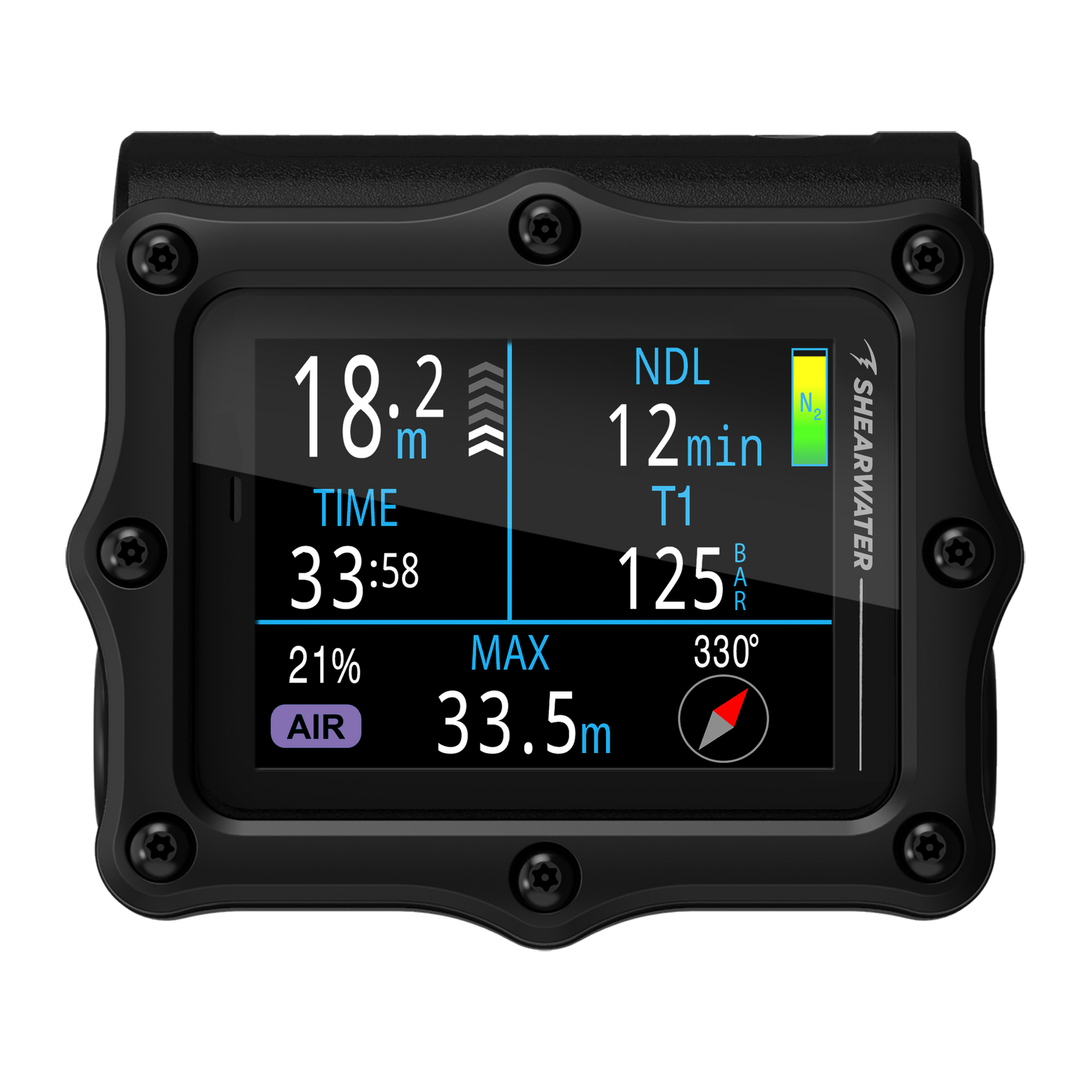 Shearwater Perdix 3 Air Integrated Dive Computer