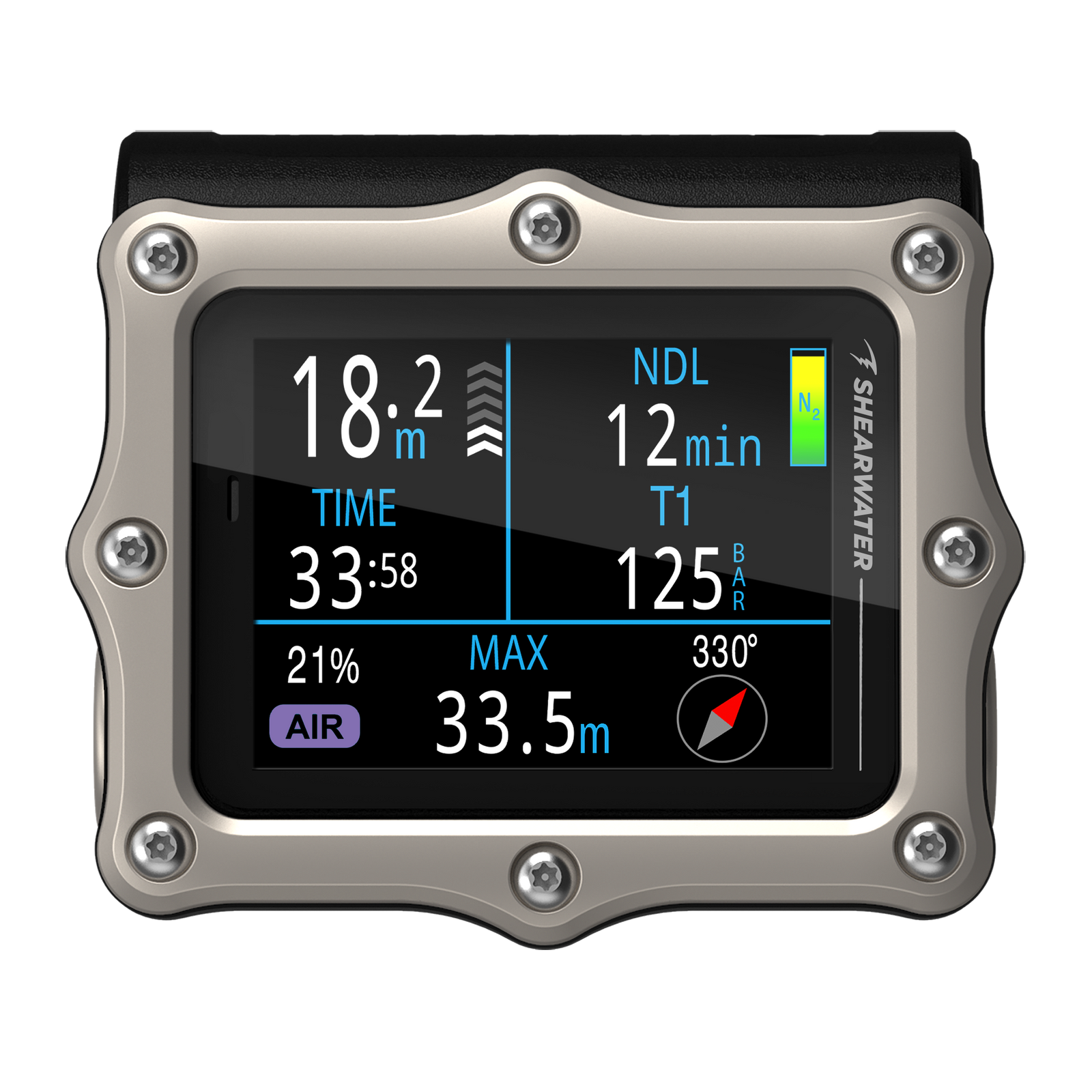 Shearwater Perdix 3 Air Integrated Dive Computer