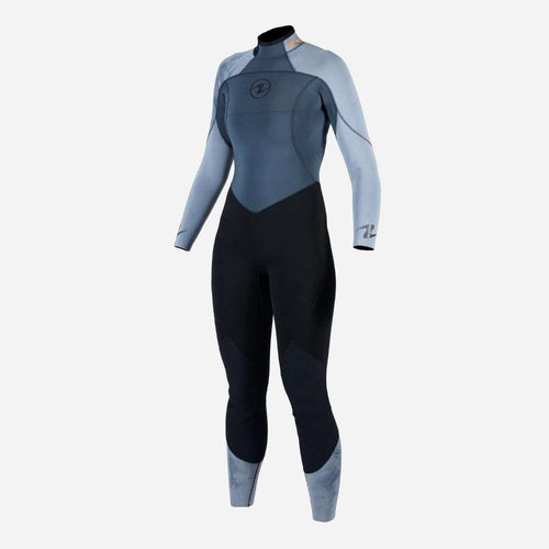 Aqualung women’s Aquaflex 3mm wetsuit showing full-body design