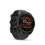 Garmin Fenix 8 AMOLD 47mm Slate Gray with Black Silicone Band