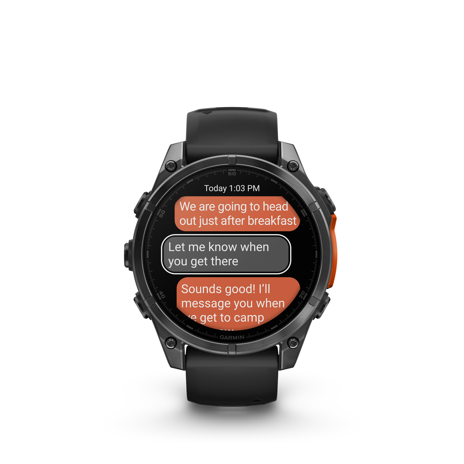 Garmin Fenix 8 AMOLD 47mm Slate Gray with Black Silicone Band