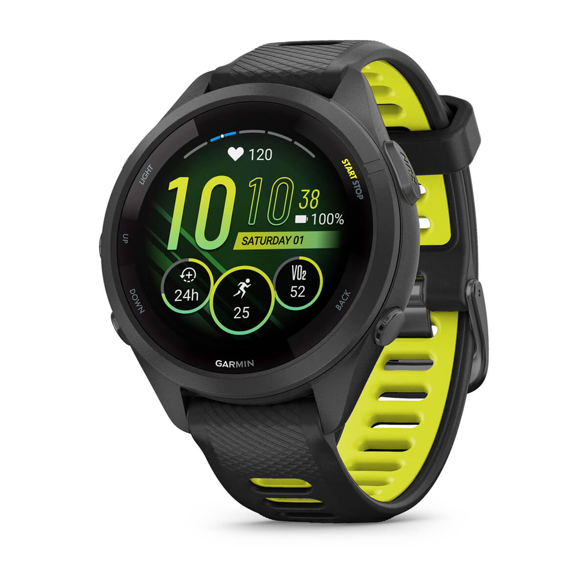 Forerunner® 265S

Black Bezel and Case with Black/Amp Yellow Silicone Band