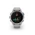 Descent Mk3 – 43 mm, Stainless Steel with Fog Gray Silicone Band