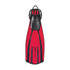 Mares Avanti Quattro+ fins in Flamingo, Channel Thrust blade design for effortless propulsion