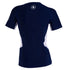 Aqualung loose Fit Womans Short Sleeve Rashguard Navy/White Size MED
