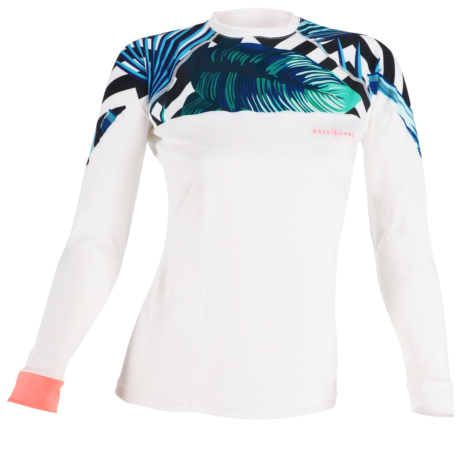 Aqualung XSCAPE Womans Multi-Colored Rashguard Size XS