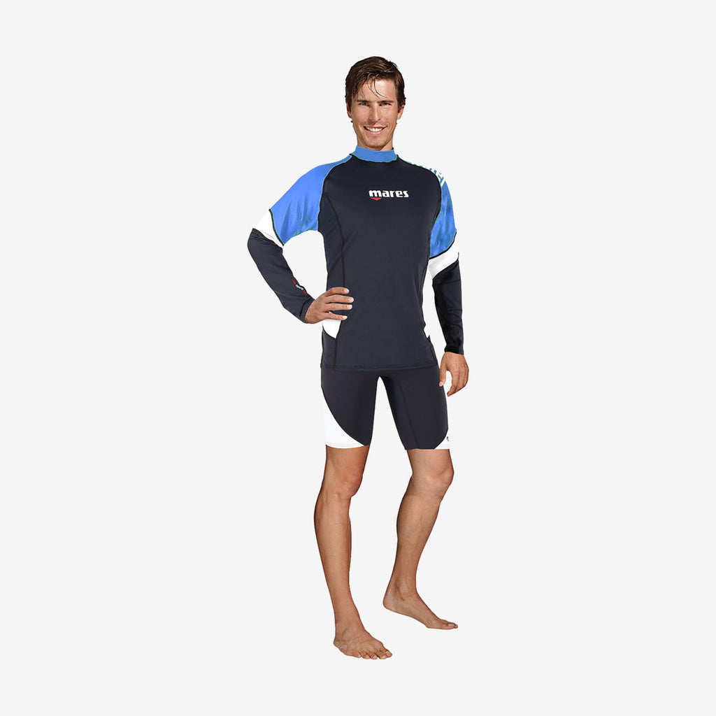 MARES RASH GUARD LOOSE FIT LONG SLEEVE - Outside The Asylum Diving & Travel