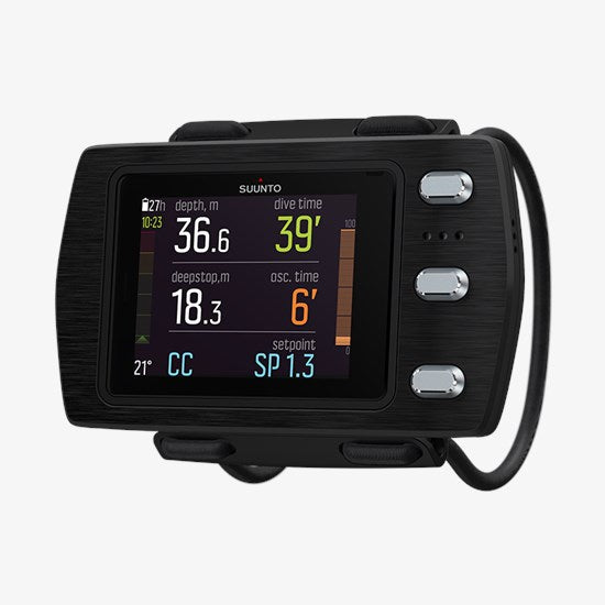 Suunto Eon Steel Black With Boot And USB - Outside The Asylum Diving & Travel