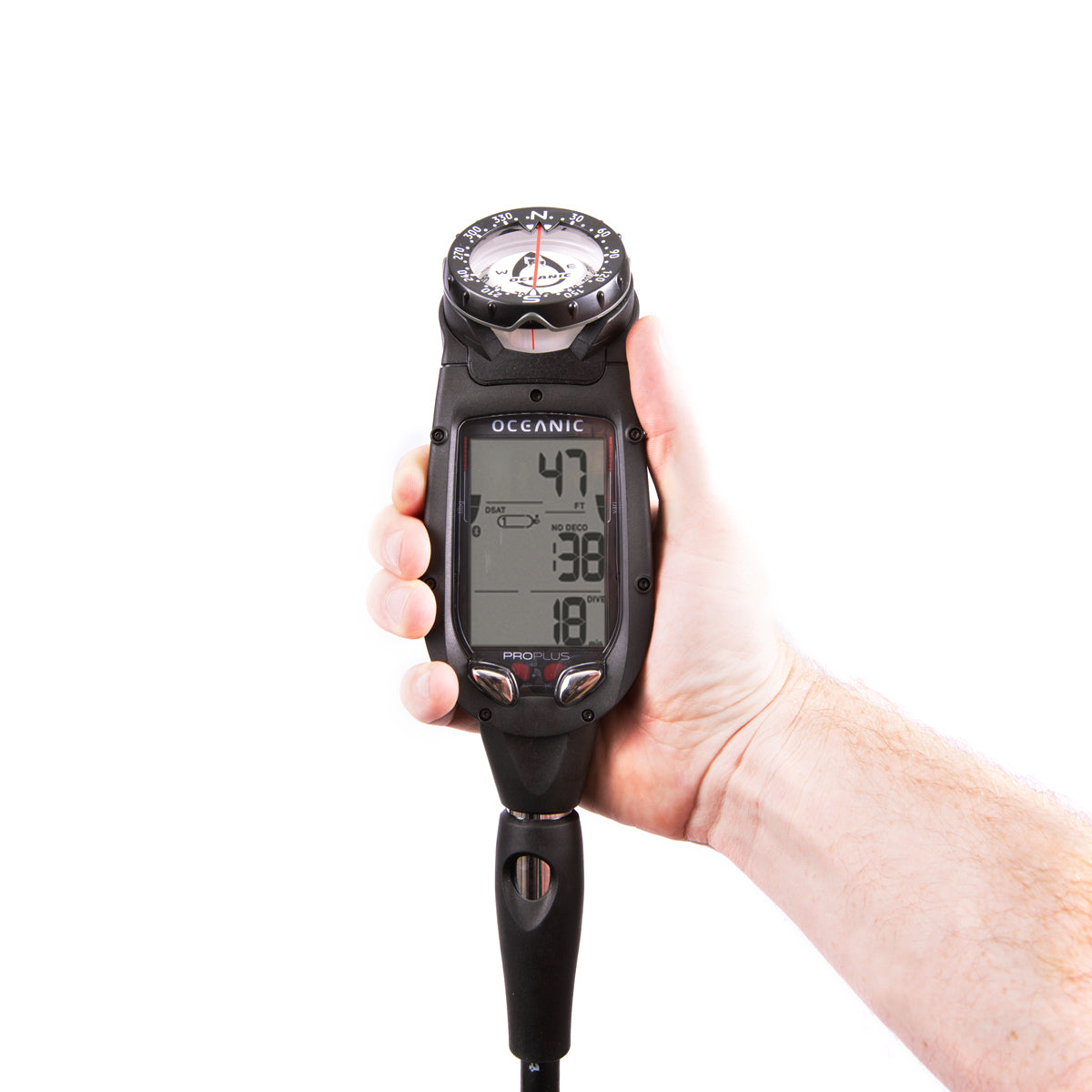 Oceanic Pro Plus 4.0 Console with QD Hose - Outside The Asylum Diving & Travel