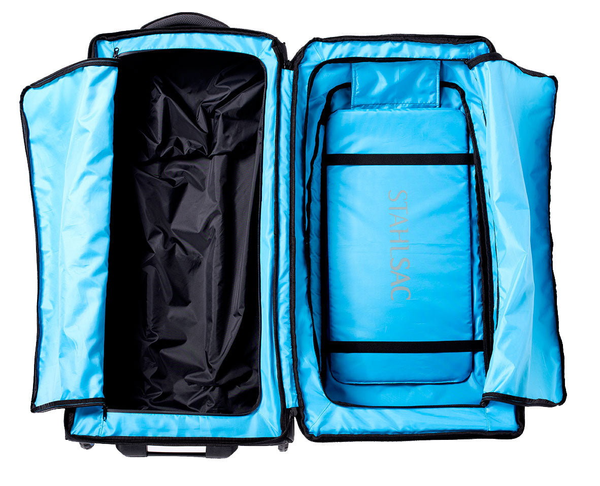Stahlsac 34 inch Steel Wheeled Bag, Black - Outside The Asylum Diving & Travel