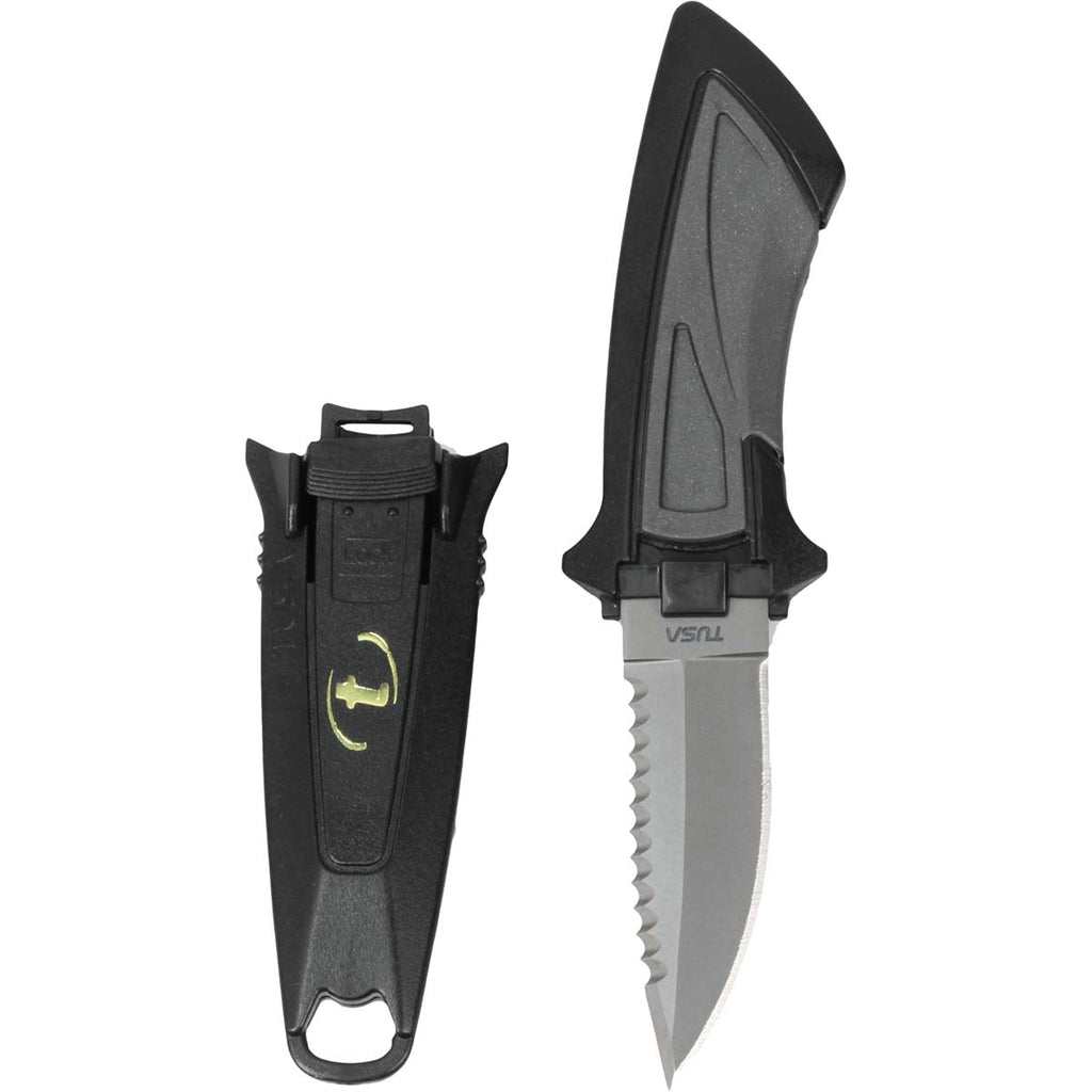 TUSA Titanium Mini-Knife Drop Point - Outside The Asylum Diving & Travel