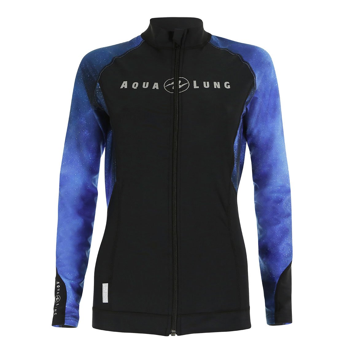 Galaxy Rashguard Long Sleeve Zipper Women - Outside The Asylum Diving & Travel