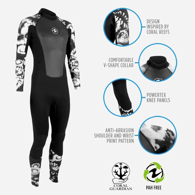 Aqua Lung HydroFlex 3mm Coral Guardian Wetsuit Womens - Outside The Asylum Diving & Travel